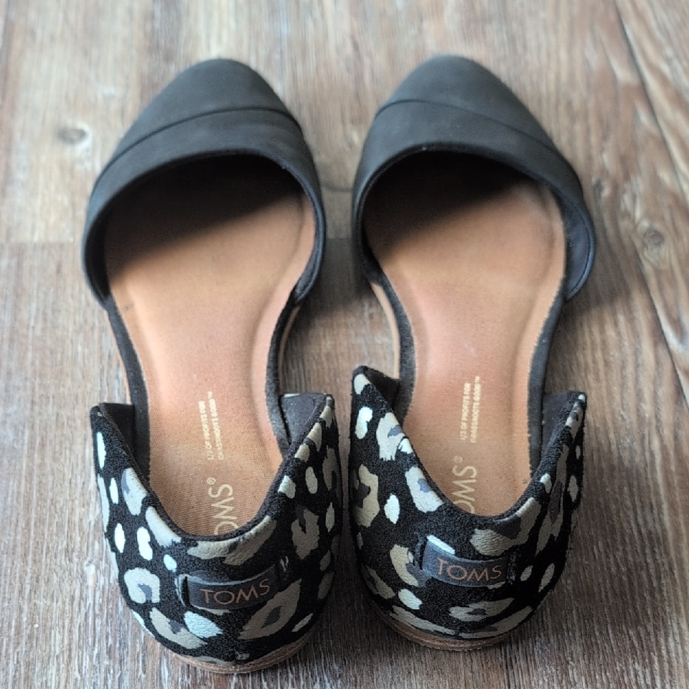 TOMS Women's Black Flats - Picture 5 of 7